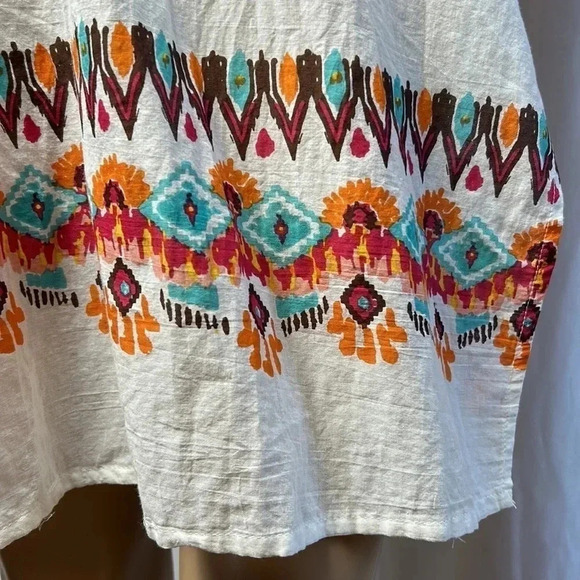 Beaded,tropical,cotton,slight sheer,super lightweight beach,sundress,resortwear - Picture 7 of 14